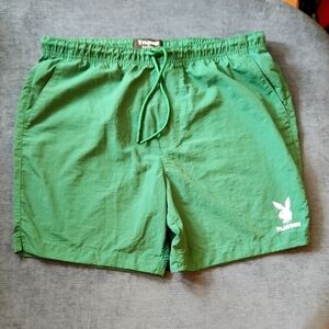 PLAYBOY by PACSUN Vibrant Green Athletic Men's Shorts sz XL